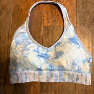 Women’s Victoria’s Secret PINK blue tie dye bra size small